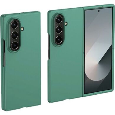 Защитный чехол Deexe Satin Case для Samsung Galaxy Fold 8 Ultra - Dark Green