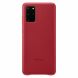 Чохол Leather Cover для Samsung Galaxy S20 Plus (G985) EF-VG985LREGRU - Red