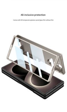 Защитный чехол GKK Super Slim для Samsung Galaxy Fold 8 Ultra - Silver