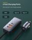 Автомобильное зарядное устройство Baseus Share Together PPS Fast Charging 2USB + 2Type-C (120W) CCBT-A0G - Grey. Фото 7 из 27