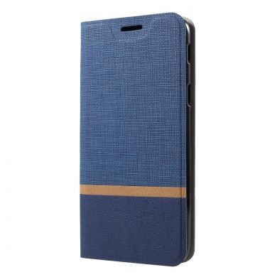 Чехол Deexe Lines Texture для Samsung Galaxy A6 2018 (A600) - Blue