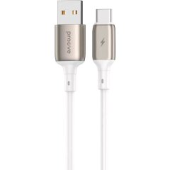 Кабель Proove Flex Metal USB to Type-C (3A, 1m) - White
