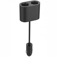 Разветвитель прикуривателя Xiaomi Roidmi 1 to 2 charger adapter (8A) GDS4055RT - Black