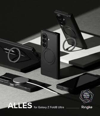 Защитный чехол Ringke Alles Magnetic для Samsung Galaxy Fold 8 Ultra (8800380460492) - Black