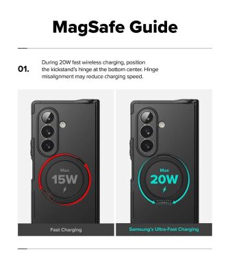 Защитный чехол Ringke Alles Magnetic для Samsung Galaxy Fold 8 Ultra (8800380460492) - Black