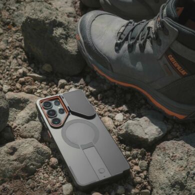 Защитный чехол Tech-Protect Kevlar Aura MagSafe для Samsung Galaxy S26 Ultra (S948) - Black / Orange