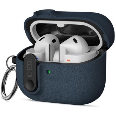 Захисний чохол Tech-Protect Slim Hook Case для Samsung Galaxy Buds 3 / Buds 3 Pro / Buds 3 FE - Fluffy Blue
