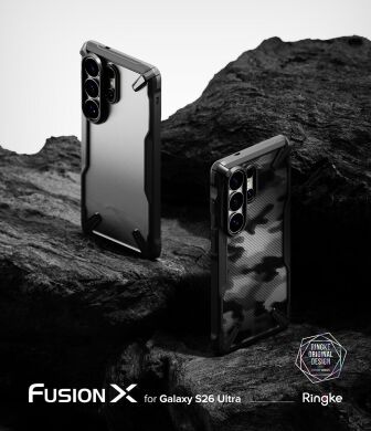 Защитный чехол Ringke Fusion X для Samsung Galaxy S26 Ultra (S948) 8800328814608 - Black
