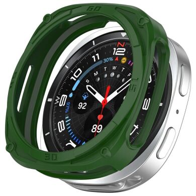 Захисний чохол Deexe Hollow Cover для Samsung Galaxy Watch 8 (40mm) - Green