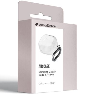 Защитный чехол ArmorStandart Air Case для Samsung Galaxy Buds 4 / Buds 4 Pro - Clear