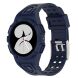 Ремешок Deexe Solid Color для Samsung Galaxy Watch 4 / 5 (44mm) - Deep Space Blue. Фото 1 из 6