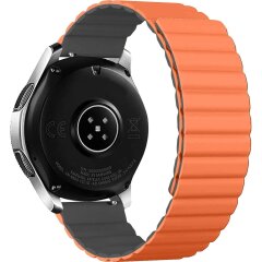 Ремешок ArmorStandart MagLink для часов с шириной крепления 22 мм - Orange / Grey