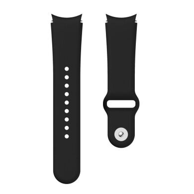 Ремешок Deexe Soft Touch для часов с шириной крепления 20мм - Black