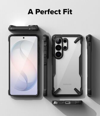 Защитный чехол Ringke Fusion X для Samsung Galaxy S26 Ultra (S948) 8800328814608 - Black