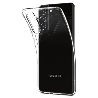 Защитный чехол Spigen (SGP) Liquid Crystal для Samsung Galaxy S21 FE (G990) - Crystal Clear