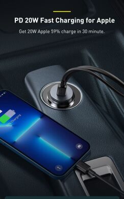 Автомобильное зарядное устройство Baseus Share Together PPS Fast Charging 2USB + 2Type-C (120W) CCBT-A0G - Grey
