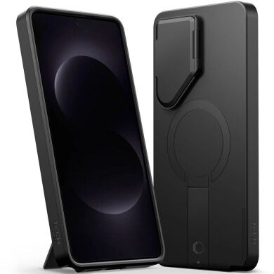 Защитный чехол Tech-Protect Kevlar Aura MagSafe для Samsung Galaxy S26 Ultra (S948) - Black / Orange