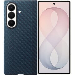 Оригінальний чохол Carbon Magnet Case для Samsung Galaxy Fold 8 Ultra (EF-KF976SNEGUA) - Dark Blue