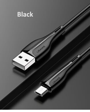 Кабель USAMS US-SJ373 U-38 MicroUSB (2A, 1m) - Black