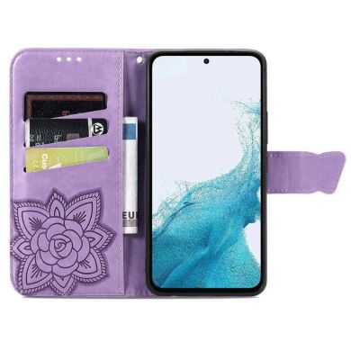 Чехол UniCase Butterfly Pattern для Samsung Galaxy A54 (A546) - Light Purple