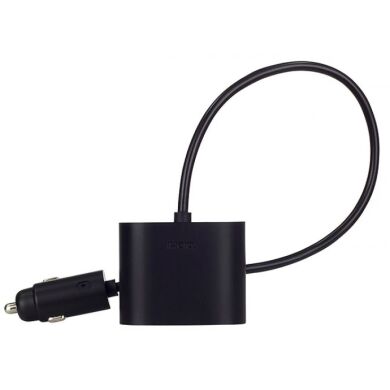 Разветвитель прикуривателя Xiaomi Roidmi 1 to 2 charger adapter (8A) GDS4055RT - Black