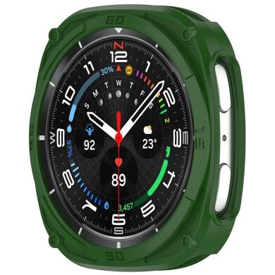 Захисний чохол Deexe Hollow Cover для Samsung Galaxy Watch 8 (40mm) - Green