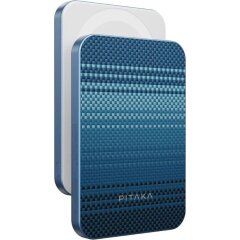Внешний аккумулятор Pitaka Aramid Qi2 15W (5000mAh) PBQ2403 - Moonrise
