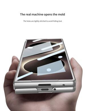 Защитный чехол GKK Super Slim для Samsung Galaxy Fold 8 Ultra - Silver