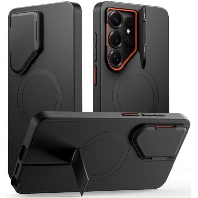 Защитный чехол Tech-Protect Kevlar Aura MagSafe для Samsung Galaxy S26 Ultra (S948) - Black / Orange