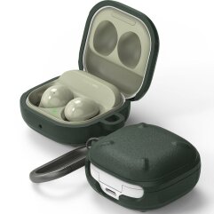 Защитный чехол Ringke Onyx (FH) для Samsung Galaxy Buds Live / Buds Pro / Buds 2 / Buds 2 Pro / Buds FE (8809818847713) - Dark Green