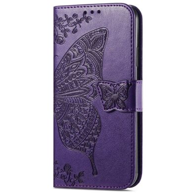 Чехол UniCase Butterfly Pattern для Samsung Galaxy A33 (A336) - Purple