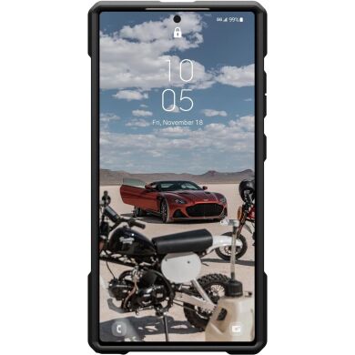 Защитный чехол URBAN ARMOR GEAR (UAG) Monarch для Samsung Galaxy S24 Ultra (S928) - Carbon Fiber