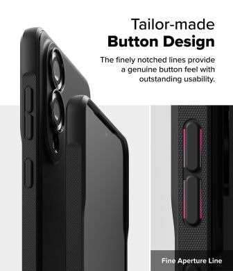 Захисний чохол RINGKE Onyx для Samsung Galaxy S25 Edge (S937) 8800293854364 - Black