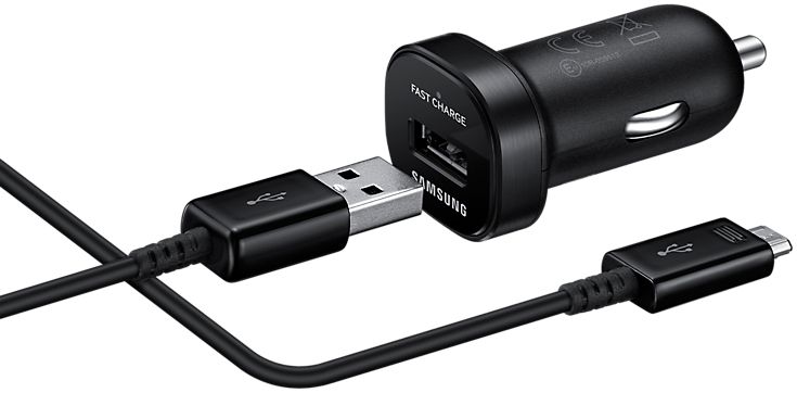 Автомобильное зарядное устройство Samsung Fast Charger mini (MicroUSB) EP-LN930BBEGRU