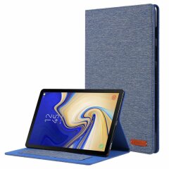 Чехол Deexe Cloth Style для Samsung Galaxy Tab S5e 10.5 (T720/725) - Blue