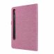 Чехол Deexe Cloth Style для Samsung Galaxy Tab S7 (T870.875) / S8 (T700/706) - Pink. Фото 3 из 6