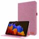 Чехол Deexe Cloth Style для Samsung Galaxy Tab S7 (T870.875) / S8 (T700/706) - Pink. Фото 1 из 6