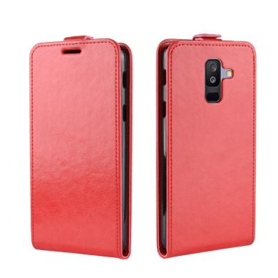 Чохол Deexe Flip Case для Samsung Galaxy A6+ 2018 (A605), Red