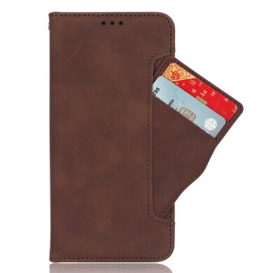 Чехол Deexe Wallet Stand для Samsung Galaxy A27 (A276) - Brown
