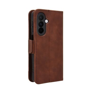 Чехол Deexe Wallet Stand для Samsung Galaxy A27 (A276) - Brown