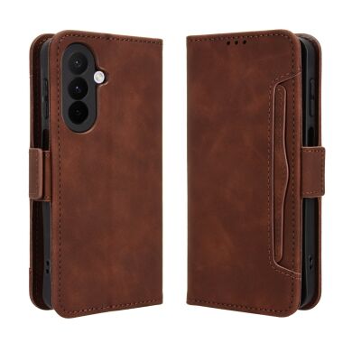Чехол Deexe Wallet Stand для Samsung Galaxy A27 (A276) - Brown