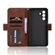 Чехол Deexe Wallet Stand для Samsung Galaxy A27 (A276) - Brown. Фото 4 из 14