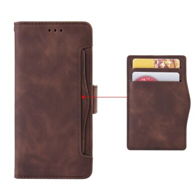 Чехол Deexe Wallet Stand для Samsung Galaxy A27 (A276) - Brown