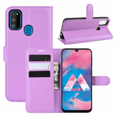 Чохол-книжка Deexe Book Type для Samsung Galaxy M30s (M307) / Galaxy M21 (M215) - Purple