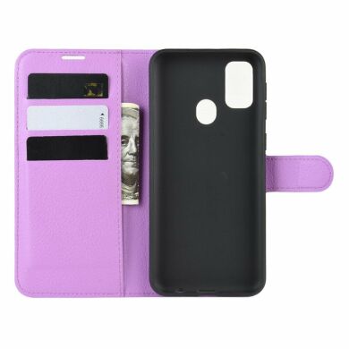 Чохол-книжка Deexe Book Type для Samsung Galaxy M30s (M307) / Galaxy M21 (M215) - Purple