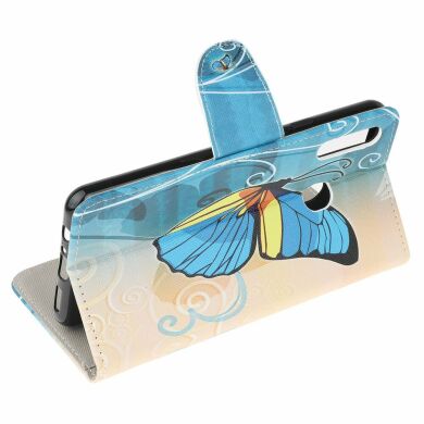 Чехол-книжка Deexe Color Wallet для Samsung Galaxy A20s (A207) - Butterfly