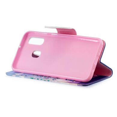 Чохол-книжка Deexe Color Wallet для Samsung Galaxy A40 (А405) - Two Swinging Owls