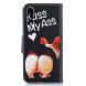 Чехол-книжка Deexe Color Wallet для Samsung Galaxy A50 (A505) / A30s (A307) / A50s (A507) - Kiss My Ass. Фото 3 из 8