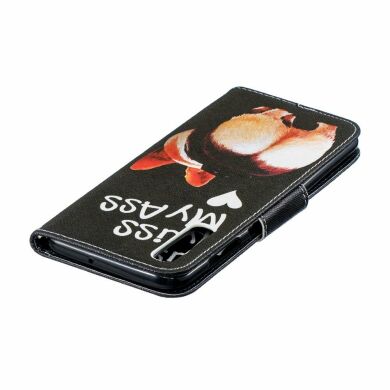 Чехол-книжка Deexe Color Wallet для Samsung Galaxy A50 (A505) / A30s (A307) / A50s (A507) - Kiss My Ass