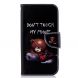 Чехол-книжка Deexe Color Wallet для Samsung Galaxy J4 2018 (J400) - Don't Touch My Phone C. Фото 1 из 8
